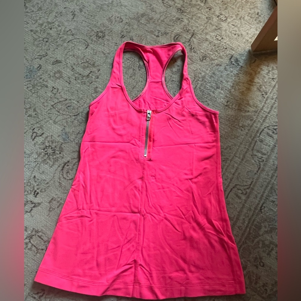Lululemon zipper tank top